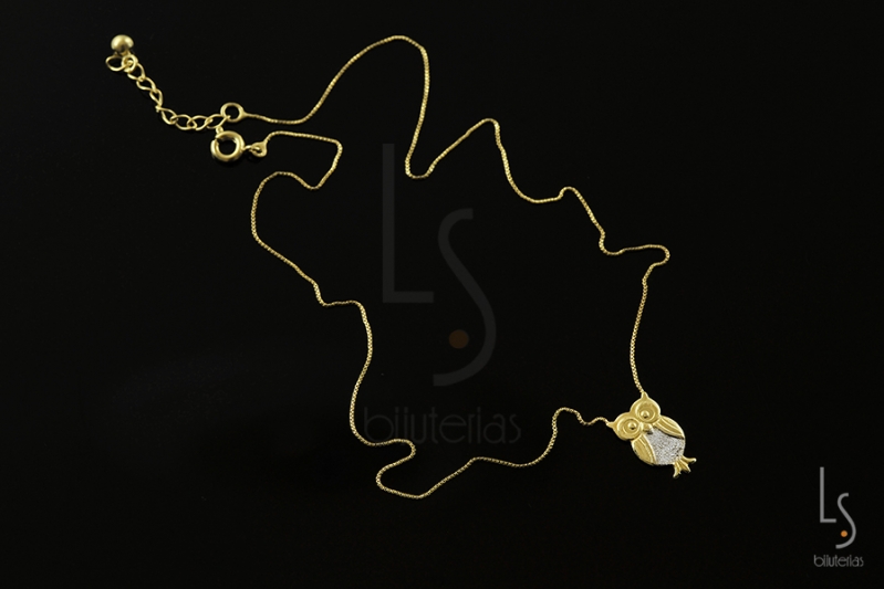 GA008458	GARGANTILHA CORUJINHA FOSCO